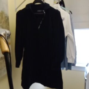 Vineyard Vines Black Corduroy Dress XS